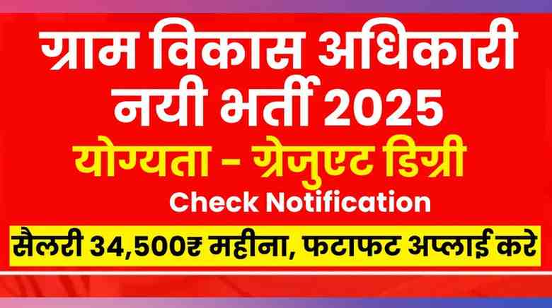 राजस्थान VDO 2025: परीक्षा पैटर्न और सिलेबस की पूरी जानकारी